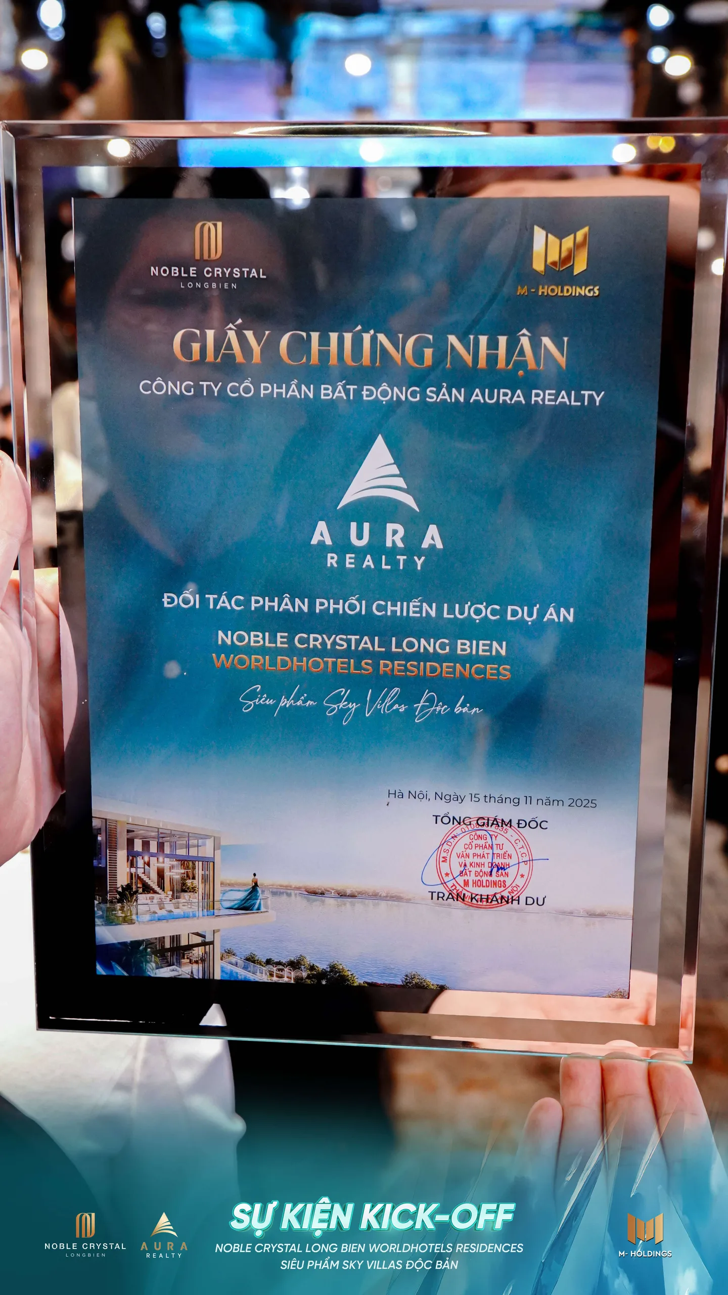 Hoạt động công ty Aura Realty