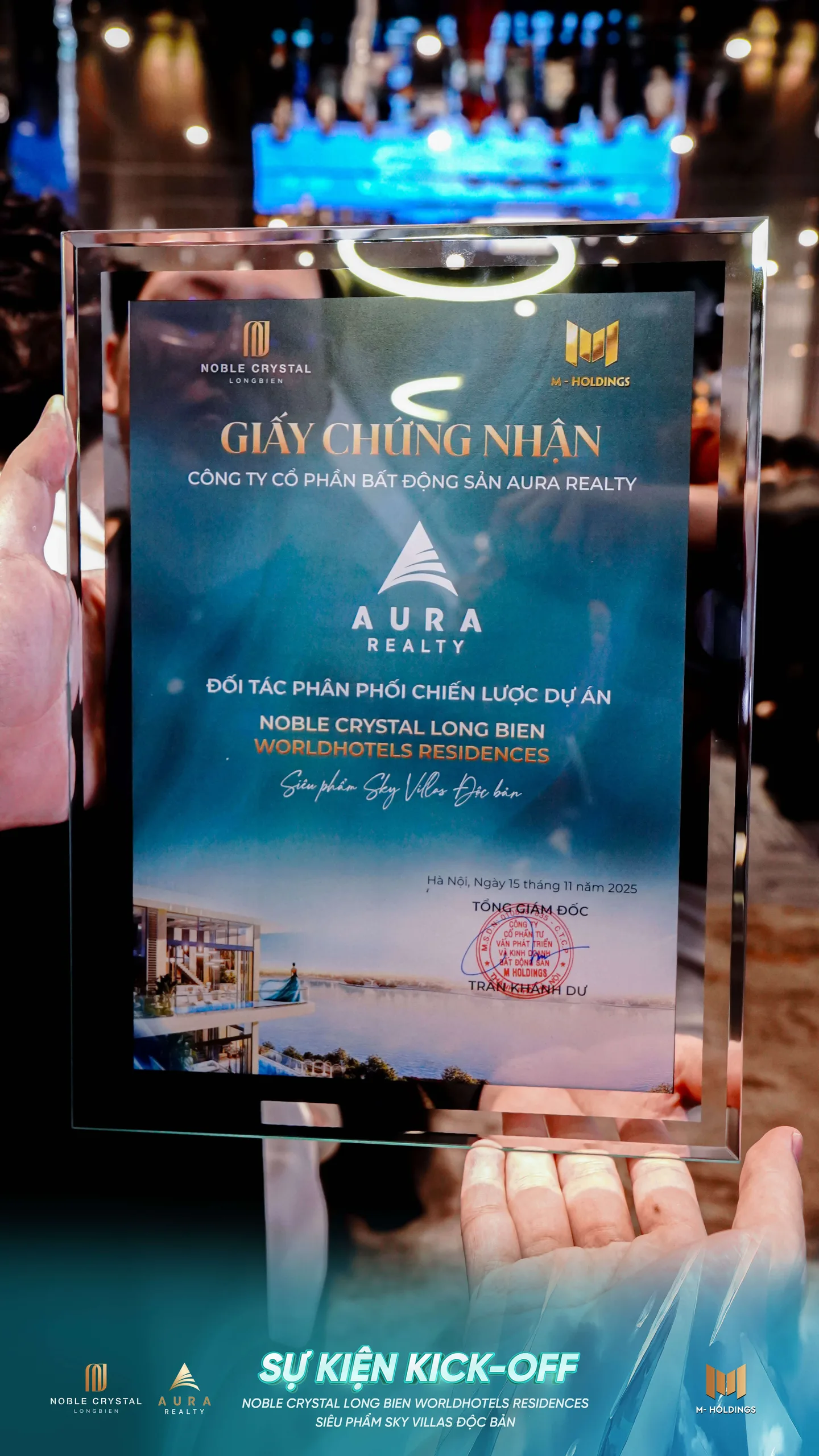 Hoạt động công ty Aura Realty