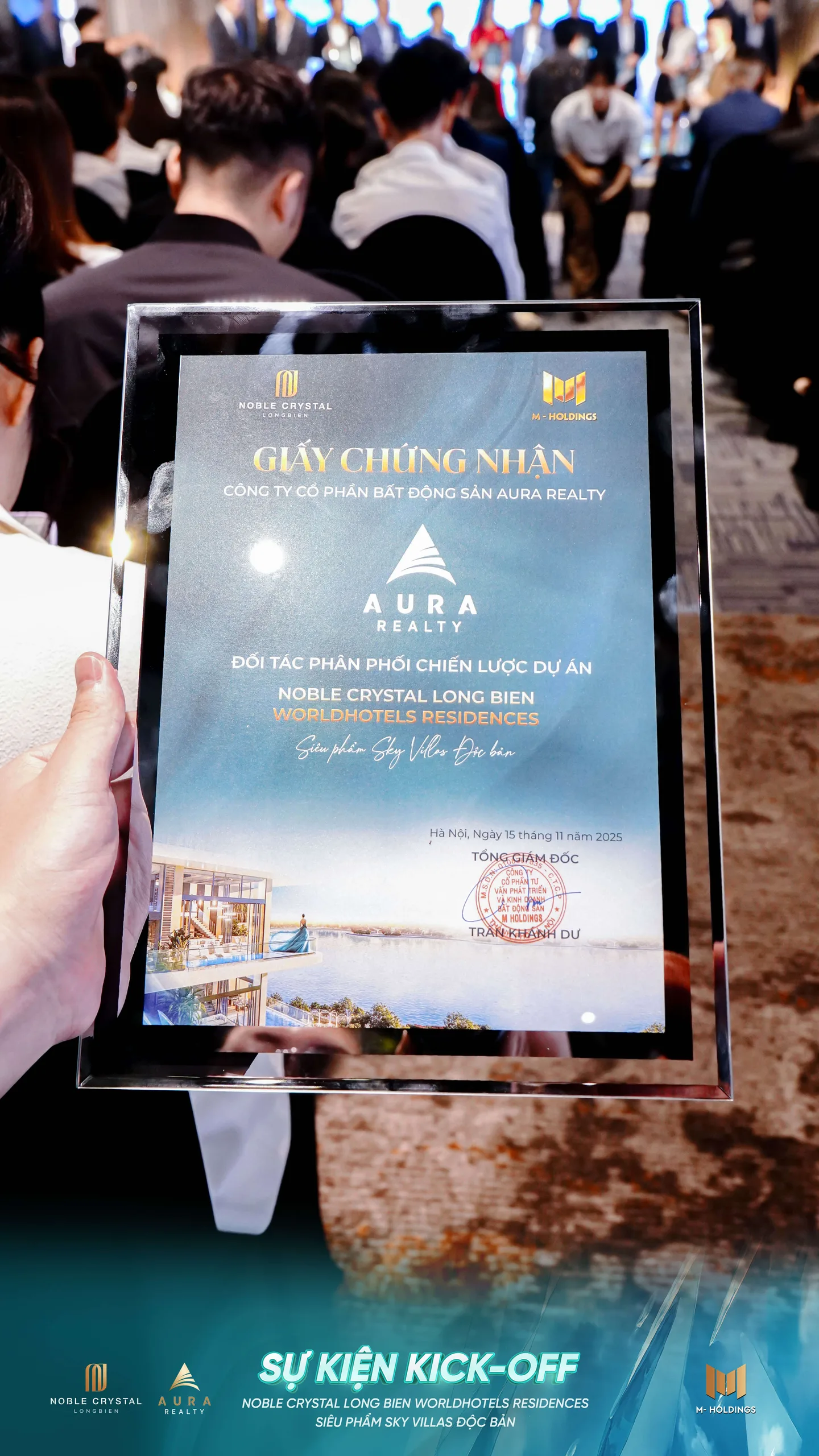 Hoạt động công ty Aura Realty